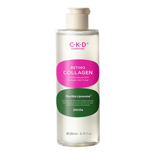 C-K-D Тонер для лица омолаживающий - Retino collagen small molecule 300 collagen skin toner, 250мл
