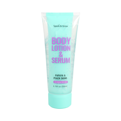 Spark'&Glow Лосьон для тела с ароматом папайи и персика - Body lotion papaya&peach skins, 200мл