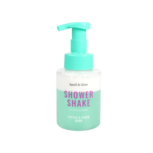 Spark'&Glow Гель-шейк для душа с ароматом папайи и персика - Shower shake papaya&peach skins, 300мл